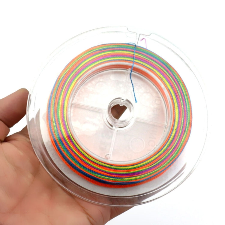 HENGJIA Colorful 4.0# 0.34mm 45LB 18.1kg Tension 100m Extra Strong 4 Shares Braid PE Fishing Line Kite Line, 4.0# 0.34mm 45LB