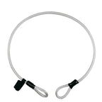 BIKERSAY 1.2 x 120cm Bicycle U-lock Steel Wire Rope, Steel Wire Rope