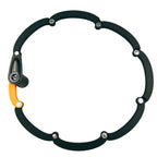 BIKERSAY BK012B Bike Foldable Key Lock Bicycle Anti-theft Lock with Reflective Sticker, BK012B