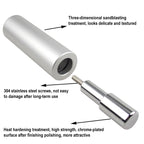 BIKERSAY BT042T Bicycle Fork Star Nut Installation Tool Bowl Set Toothless Bike Sunflower Installation Tools with Rubber Hammer, BT042T