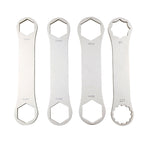 BIKERSAY BT050A Multifunctional Stainless Steel Bicycle Fork Wrench Double Head Spanner, BT050A, BT050B, BT050C, BT050D