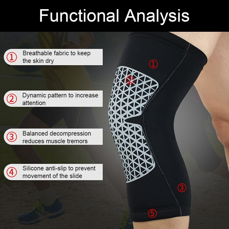 Outdoor Knee Leg Breathable Anti-collision Sports Protective Gear, Size: L, Size: L