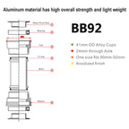 BIKERSAY BB92 MTB Road Bicycle Bearing, BB92