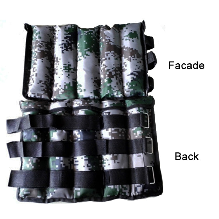 A Pair of Selling Fitness Loading Equipment Ankle Weights Gaiter Sandbags, Adjustable Invisible Running Sports Sandbags, Weight: 6kg, Weight: 6kg