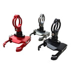 BIKERSAY MP008 Bike Motorcycle Aluminum Alloy Phone Holder Handlebar Clips, MP008(Titanium Color), MP008(Black), MP008(Red)