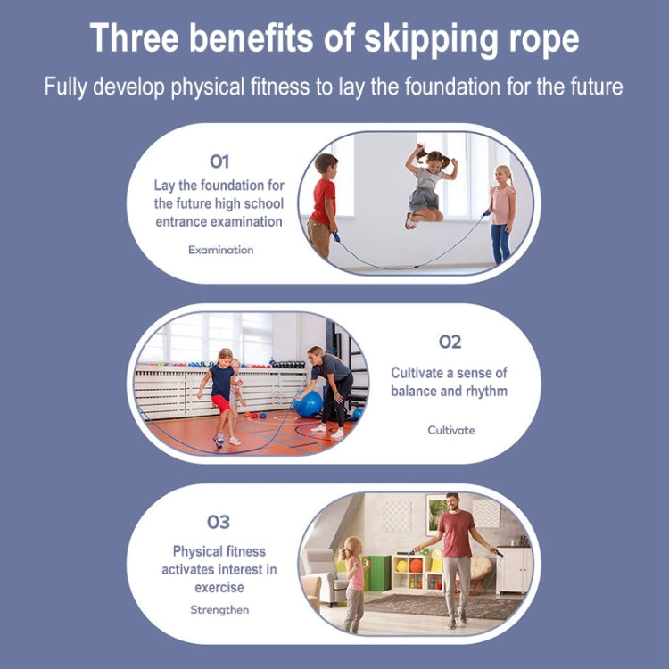 Fitness Men Women Lose Weight Essential Exercise Slimming Glowing Skipping Rope, Style: Cordless, Cordless