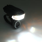 Waterproof USB Rechargeable 5 Modes Yellow & White Light 400LM COB LED Bike Taillight, Yellow & White Light Bike Taillight