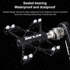 GUB QR-009 Aluminum Alloy MTB Non-slip Bicycle Pedals, QR-009