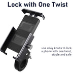 QX-21 360 Degrees Rotating Cycling Mobile Phone Holder, QX-21