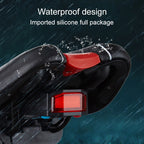 ANTUSI A6 USB Charging COB Light Source Smart Cycling Bike Warning Alarm Tail Light with Remote Control, A6