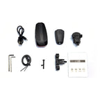 ANTUSI A6 USB Charging COB Light Source Smart Cycling Bike Warning Alarm Tail Light with Remote Control, A6