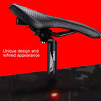 ANTUSI A6 USB Charging COB Light Source Smart Cycling Bike Warning Alarm Tail Light with Remote Control, A6