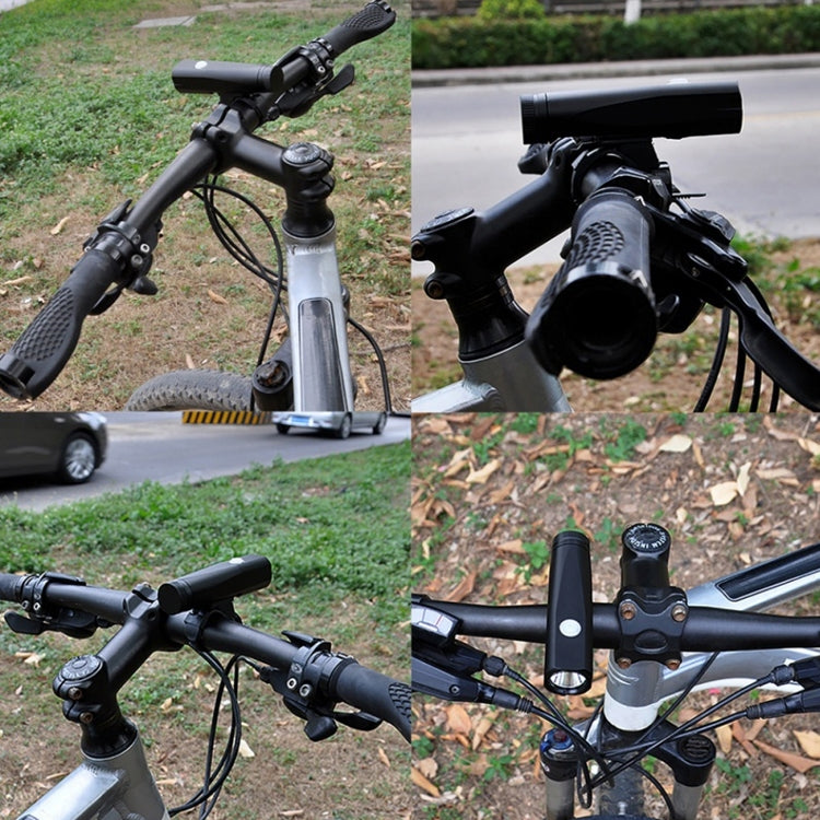 LR-Y1 LED 800LM USB Charging LED Bicycle Headlight Front Lamp with 5 Modes, LR-Y1