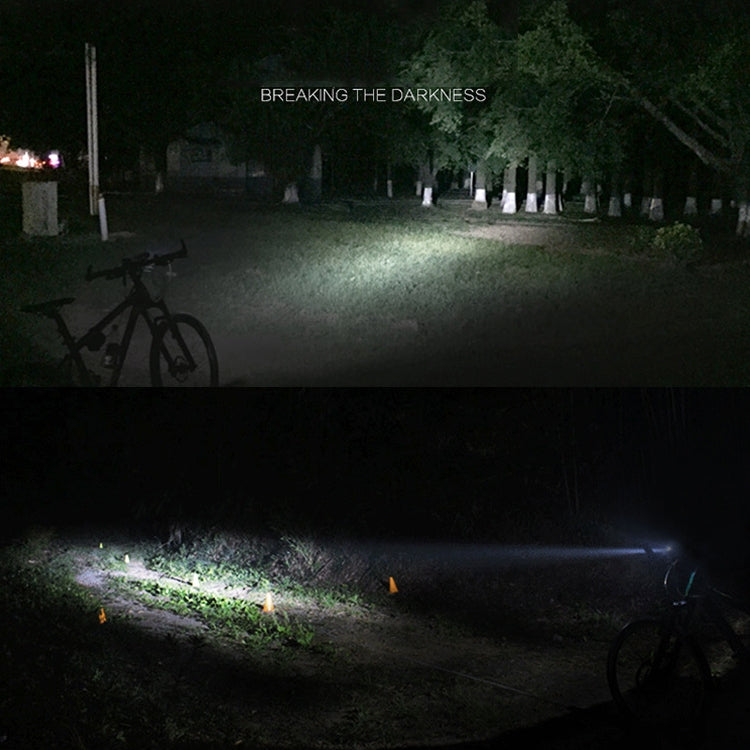 LR-Y1 LED 800LM USB Charging LED Bicycle Headlight Front Lamp with 5 Modes, LR-Y1