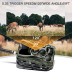 HC801M 2G GSM Waterproof IP66 IR Night Vision Security Hunting Trail Camera, 120 Degree PIR Angle, HC801M 2G GSM