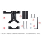 PROMEND FJJ-280 Aluminum Alloy Bicycle Adapter Seat for Bottle Cage, PROMEND FJJ-280
