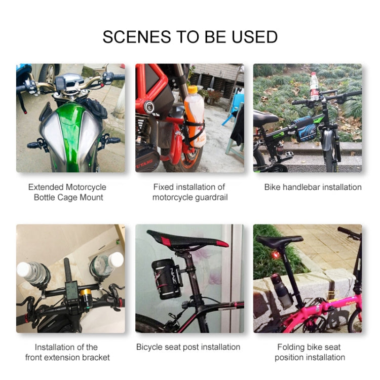 PROMEND FJJ-280 Aluminum Alloy Bicycle Adapter Seat for Bottle Cage, PROMEND FJJ-280