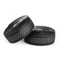 PROMEND GR-082 1 Pair Two-color Antiskid Bicycle Grips Tape, 215x3cm Black White, 215x3cm Black, 215x3cm Black+Green, 215x3cm Black Blue, 215x3cm Black Red
