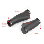 PROMEND GR-506 1 Pair Rubber Ergonomic Ball Bicycle Grip Cover (90mm+130mm), GR-506 90mm+130mm