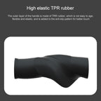 PROMEND GR-506 1 Pair Rubber Ergonomic Ball Bicycle Grip Cover (90mm+130mm), GR-506 90mm+130mm