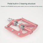 PROMEND PD-M88 1 Pair Mountain Bicycle Aluminum Alloy 3-Bearings Pedals, PD-M88