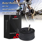 PROMEND 27.5 x 1.95 AV Mountain Bike Butyl Pneumatic Inner Tube, 27.5 x 1.95 AV