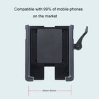 Rotatable PVC Motorcycle Bicycle Handlebar Mount Mobile Phone Holder, Handlebar Holder A