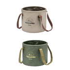 Naturehike NH20SJ040 10L PVC Outdoor Camping Foldable Water Storage Bucket, 10L