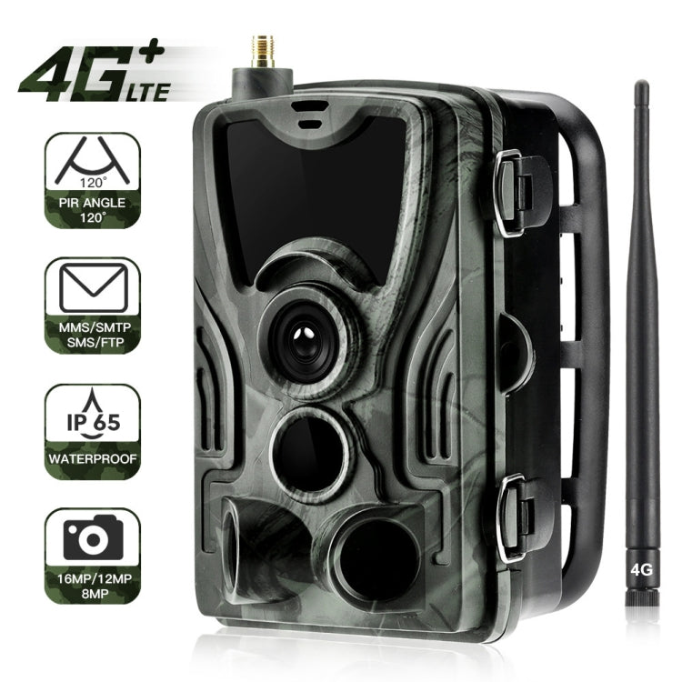 HC801LTE 4G EU Version Waterproof IP65 IR Night Vision Security 16MP Hunting Trail Camera, 120 Degree Angle, HC801LTE EU Version