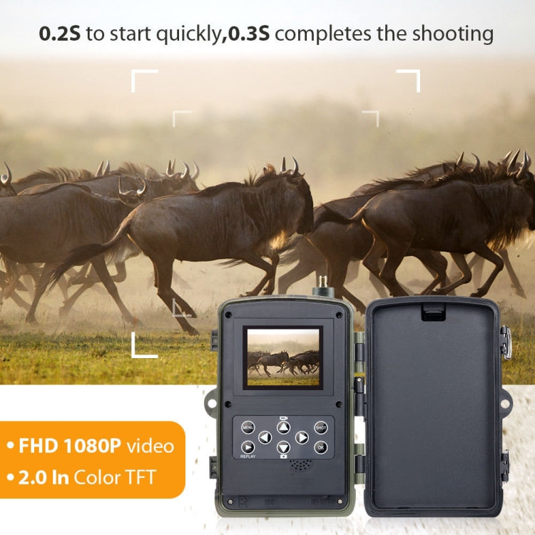 HC801LTE 4G EU Version Waterproof IP65 IR Night Vision Security 16MP Hunting Trail Camera, 120 Degree Angle, HC801LTE EU Version