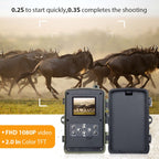 HC801LTE 4G US Version Waterproof IP65 IR Night Vision Security 16MP Hunting Trail Camera, 120 Degree Angle, HC801LTE US Version
