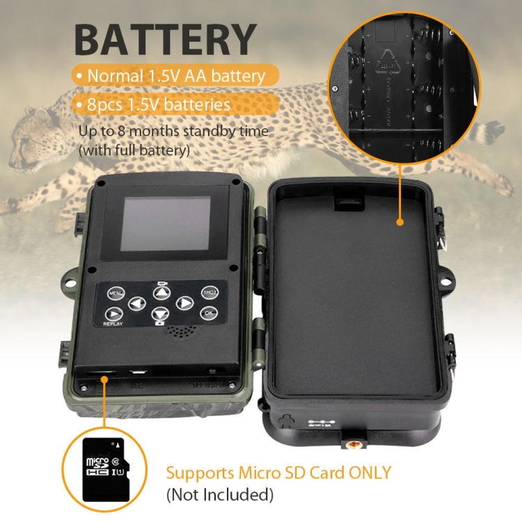 HC801LTE 4G US Version Waterproof IP65 IR Night Vision Security 16MP Hunting Trail Camera, 120 Degree Angle, HC801LTE US Version