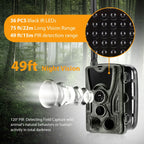 HC801LTE 4G US Version Waterproof IP65 IR Night Vision Security 16MP Hunting Trail Camera, 120 Degree Angle, HC801LTE US Version