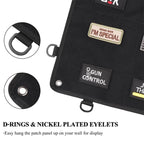 KOSIBATE CL-126 Velcro Badge Storage Board with Hook