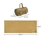 KOSIBATE H247 Outdoor Double Sided Waterproof Multifunctional Camping Mat, H247(Black), H247(Green), H247(Khaki)
