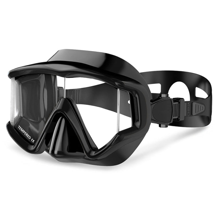 DM600 Silica Gel Diving Mask Swimming Goggles Diving Equipment for Adults, DM600 (Black), DM600 (Black Blue), DM600 (Red + Black), DM600 (White)
