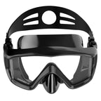 DM600 Silica Gel Diving Mask Swimming Goggles Diving Equipment for Adults, DM600 (Black), DM600 (Black Blue), DM600 (Red + Black), DM600 (White)