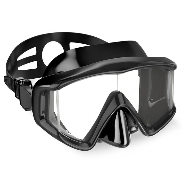 DM600 Silica Gel Diving Mask Swimming Goggles Diving Equipment for Adults, DM600 (Black), DM600 (Black Blue), DM600 (Red + Black), DM600 (White)