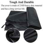 Outdoor Yacht Seat Waterproof and Dustproof Protective Cover, Size: 56x61x64/30cm