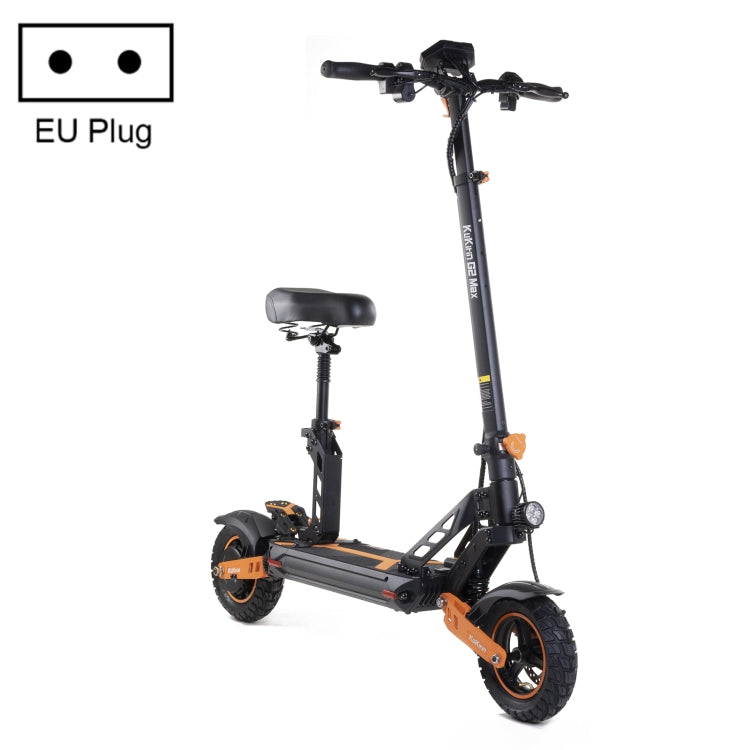 KUGOO Kukirin G2 Max 1000W 48V 20AH Three-speed Folding Electric Offroad Scooter with LED Display, G2 Max