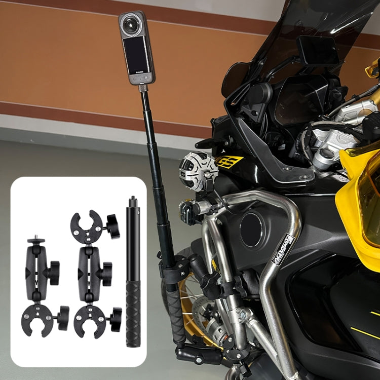 Motorcycle Handlebar Crab Clamp Mount, Handlebar Crab