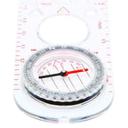 2pcs Nisa SD482 Outdoor Compass Map Scale with Magnifying Glass Multifunction, SD482