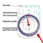 Nisa DC47-3 Outdoor Compass Map Scale, DC47-3