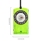 2pcs DC361 Outdoor Multifunctional Compass Map Scale, DC361