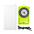 2pcs DC361 Outdoor Multifunctional Compass Map Scale, DC361