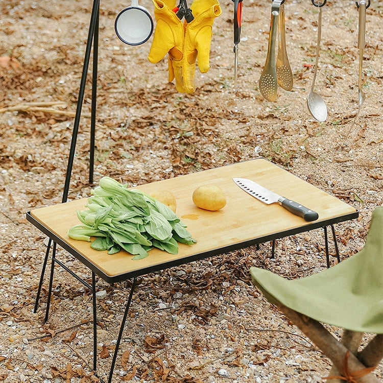AOTU YT1001 Outdoor Bamboo Storage Bag with 2 Mesh Tables, 2 Net Tables + 1 Bamboo Board + 1 Storage Bag