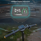 Kukirin A1 800W Three-speed Folding Electric Offroad Scooter with 10 inch Vacuum Tires, EU Plug, A1