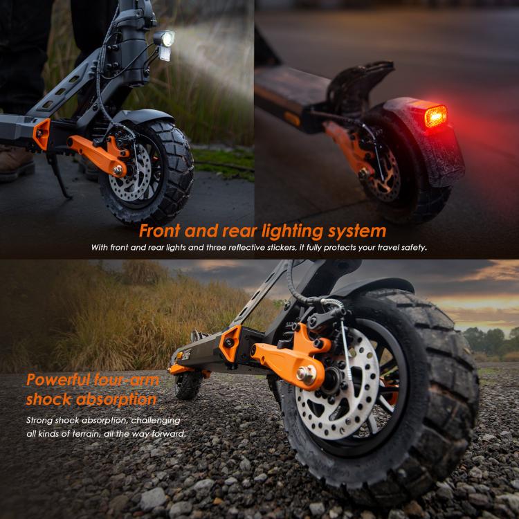 Kukirin G2 Pro VMP 500W Three-speed Folding Electric Offroad Scooter with 9 inch Vacuum Tires, G2 Pro VMP