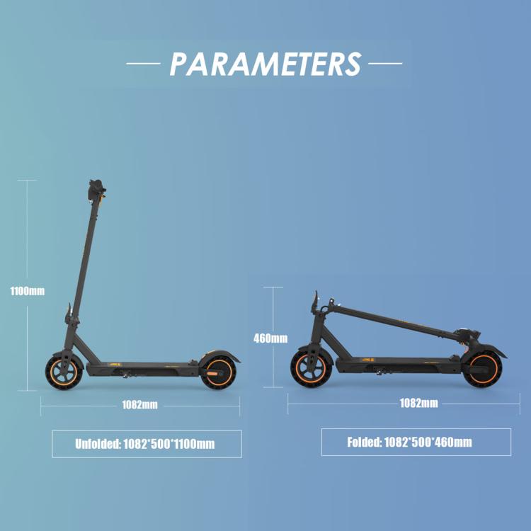 Kukirin S1 Max 500W Three-speed Folding Electric Offroad Scooter with 8 inch Honeycomb Tires, S1 Max