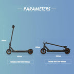 Kukirin S1 Max 500W Three-speed Folding Electric Offroad Scooter with 8 inch Honeycomb Tires, S1 Max